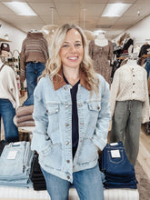 Ridgeview Denim Jacket with Corduroy Collar