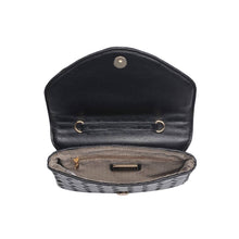 Emma Woven Crossbody - Espresso