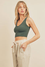 Sunkissed Staple Ribbed Knit Cropped Tank Top - White