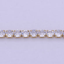 Minimalist Tennis bracelet Gold Bracelet for Women Stacking