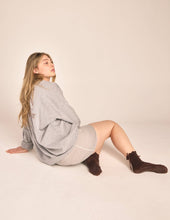 Lucky Honey The Juliet Grippy Sock: White