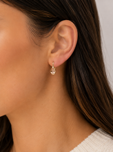 Mini Pear Drop - Champagne CZ
