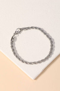 Rope Chain Bracelet - Gold