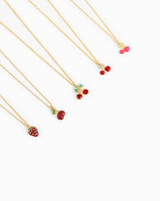 Cute Red Strawberry Pendant Necklace