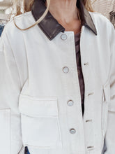 Z SUPPLY Rey Cropped Chore Jacket - Soapstone