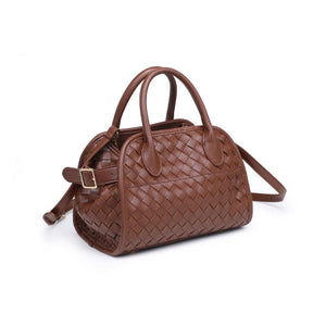 Kristie Woven Crossbody - Chocolate