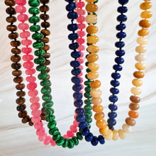 Refined Stone Bead Necklace – Timeless Everyday Accent: Lapis Blue