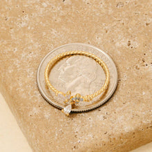 Gold Dipped Twisted Cz Butterfly Flower Ring: Gold