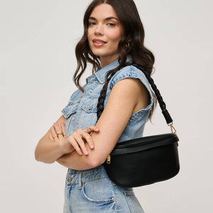 Laney Convertible Crossbody Bag - Black