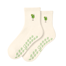 Hugo Spritz Embroidered Summer Pilates Grip Socks