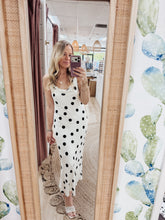 Midnight Muse Polka Dot Dress