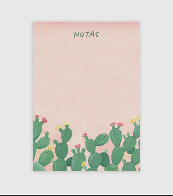 Notas Cactus Notepad