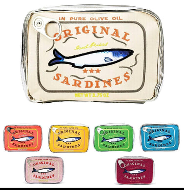 Sardine Cosmetic Zip Around Pouch