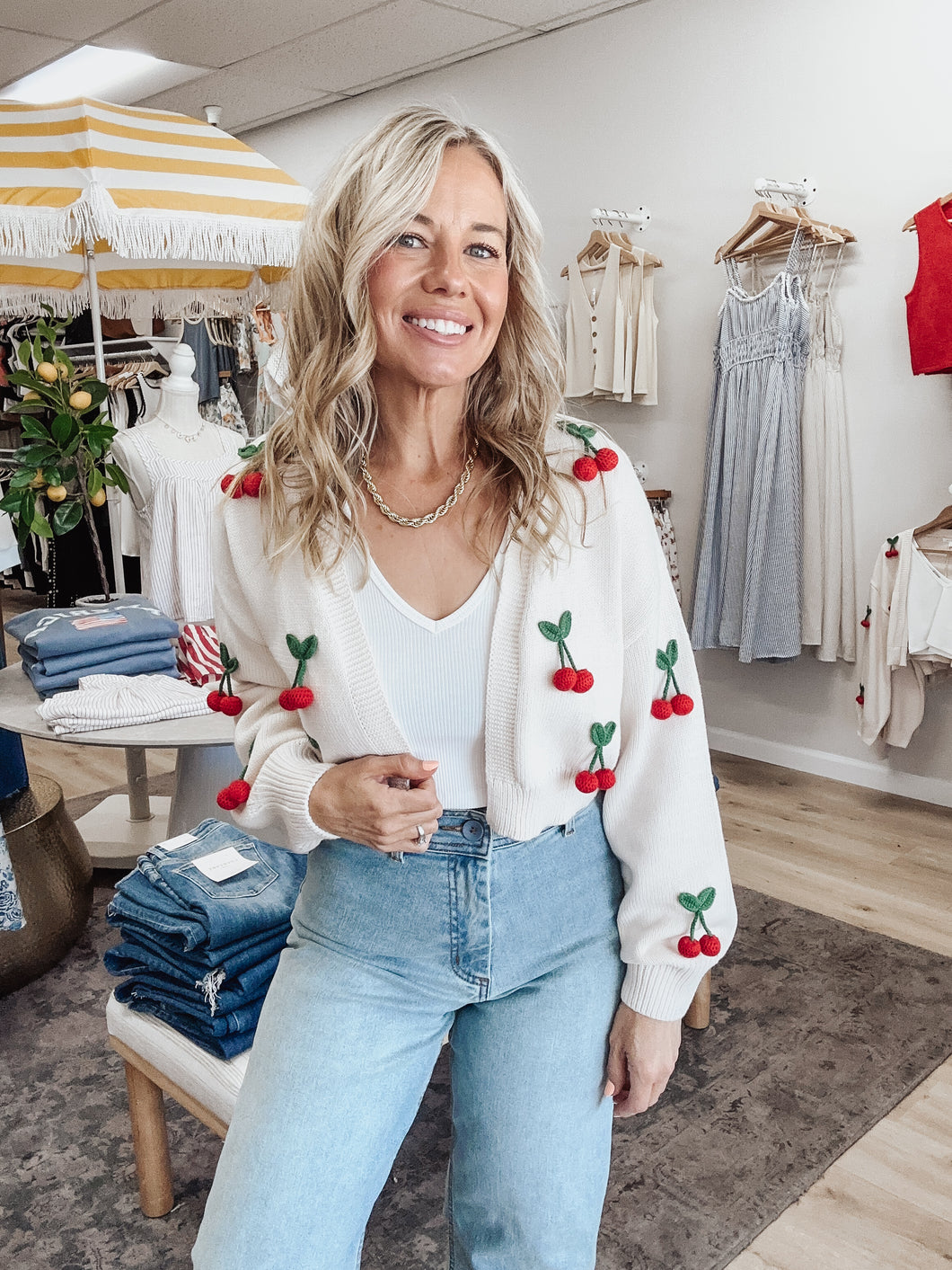 Cherry on Top Cardigan