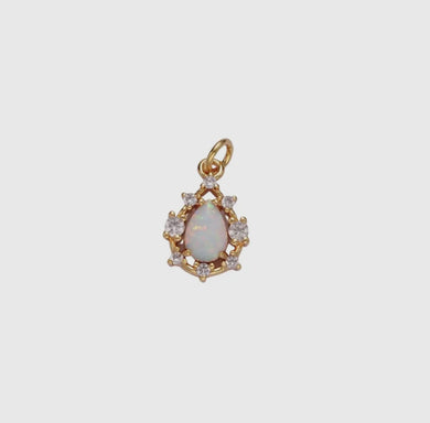 Opal Stone Charm Bar