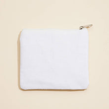Golf-Themed | Beaded Coin Pouch - White