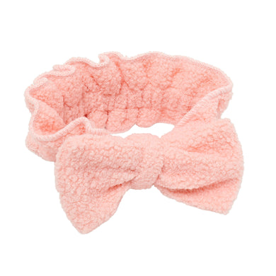 Ruffle Spa Headband - Pink