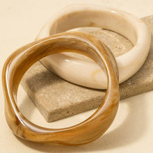 Chunky Acrylic Bangle Bracelet
