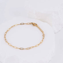 14K Gold Filled PLUS™ Paperclip Chain Bracelet: 2.5mm