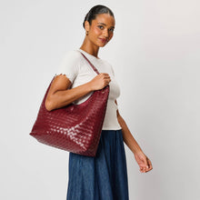 Ezia Hobo Handbag - Burgundy