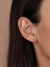 Stud - Cross - Gold Earrings