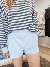 Z SUPPLY Everyday French Terry Striped Crew - Eclipse