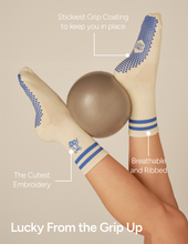 The Elle Grip Sock: Sunflower