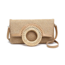 Tessa Crossbody Clutch : Natural