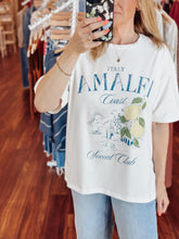 Amalfi Coast Graphic Tee  - Ivory