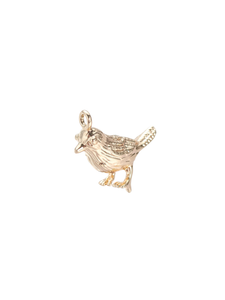 Dainty Bird Charm Bar - Gold