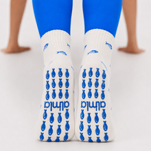 Blue Fish Knitted Pilates Grip Sock
