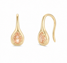Mini Pear Drop - Champagne CZ