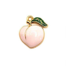 Enamel Georgia Peach Charm Bar