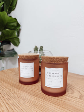 8 oz Selkie Coastal Candle - Champagne Pomegranate