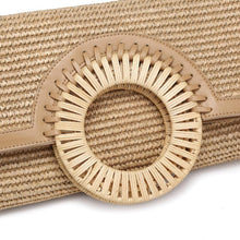 Tessa Crossbody Clutch : Natural
