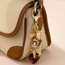 Western Cross Hat Boot Heart Bag Charm