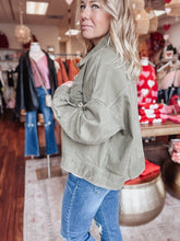 Throw and Go Olive Jacket