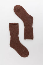 Thick Knit Crew Socks for Ultimate Fall & Winter Warmth - Olive