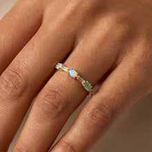 Gold Dipped Assorted Delicate Cz Ring: Gold