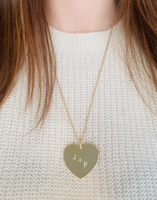 Skinny Rope Chain Charm Necklace 20" - Gold