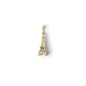 Eiffel Tower Charm Bar - Silver