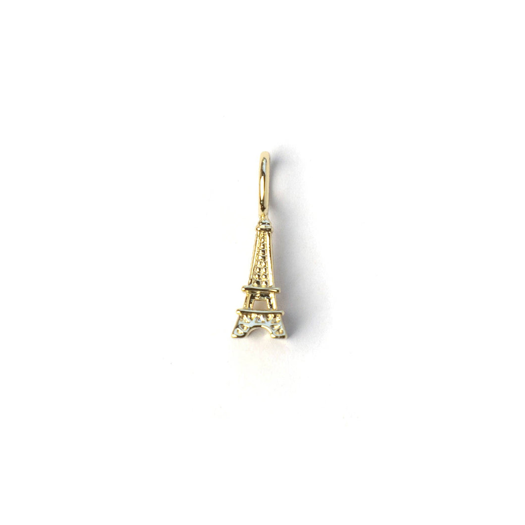 Eiffel Tower Charm Bar - Gold