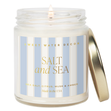 Salt and Sea 9 oz Soy Candle