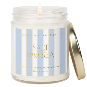 Salt and Sea 9 oz Soy Candle