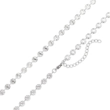 18K Gold PVD Stainless Steel Sunburst Chain Necklace: Gold / 16+2"