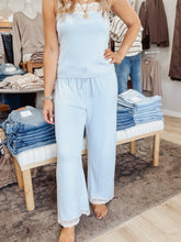 Z SUPPLY Trina Rib Pant - Skyline
