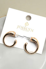 Teardrop Huggie Hoop Earrings
