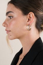 Everyday Gold Hoop Earrings - Large
