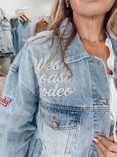 Rodeo Club Embroidered Denim Oversized Jacket