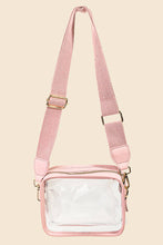 Clear Rectangular Cosmetic Bag - Ivory